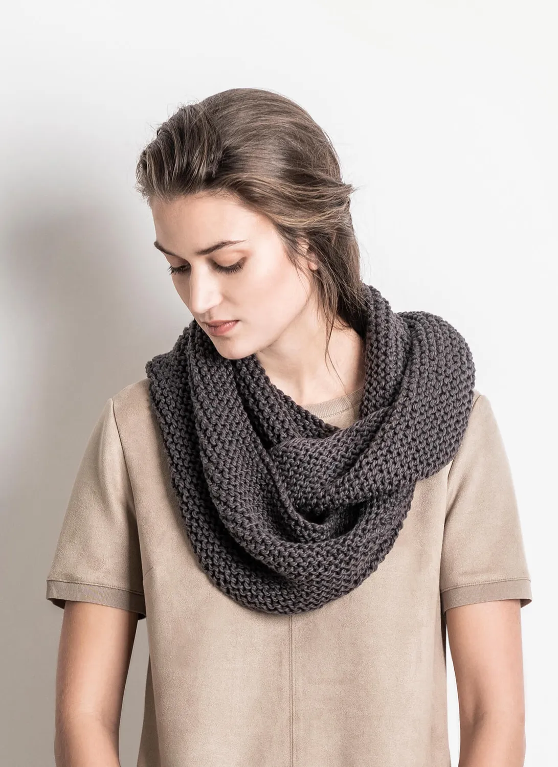 Blue Sky Fibers Elizabeth Cowl Strickanleitung gratis
