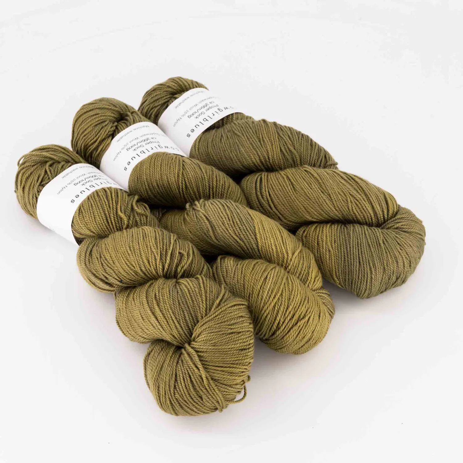 Cowgirlblues Proper Sock Olive Sockengarn handgefärbt
