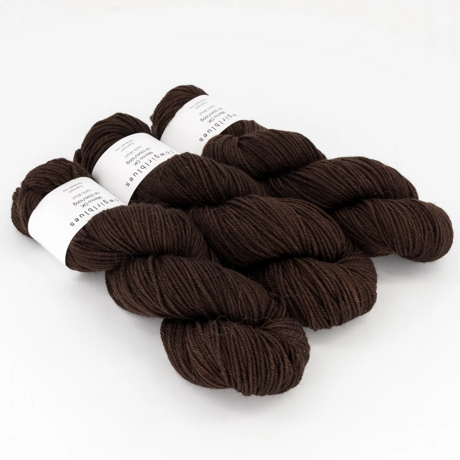 Cowgirlblues Merino DK Cacao Wolle handgefärbt