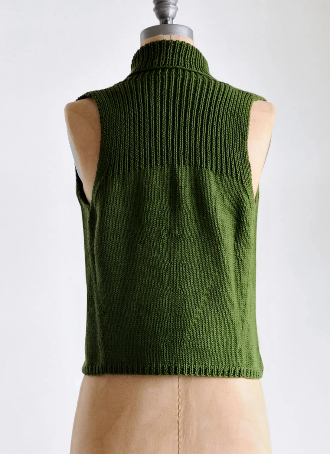 Blue Sky Fibers Classic Series Shawl Collar Vest Strickanleitung SCV