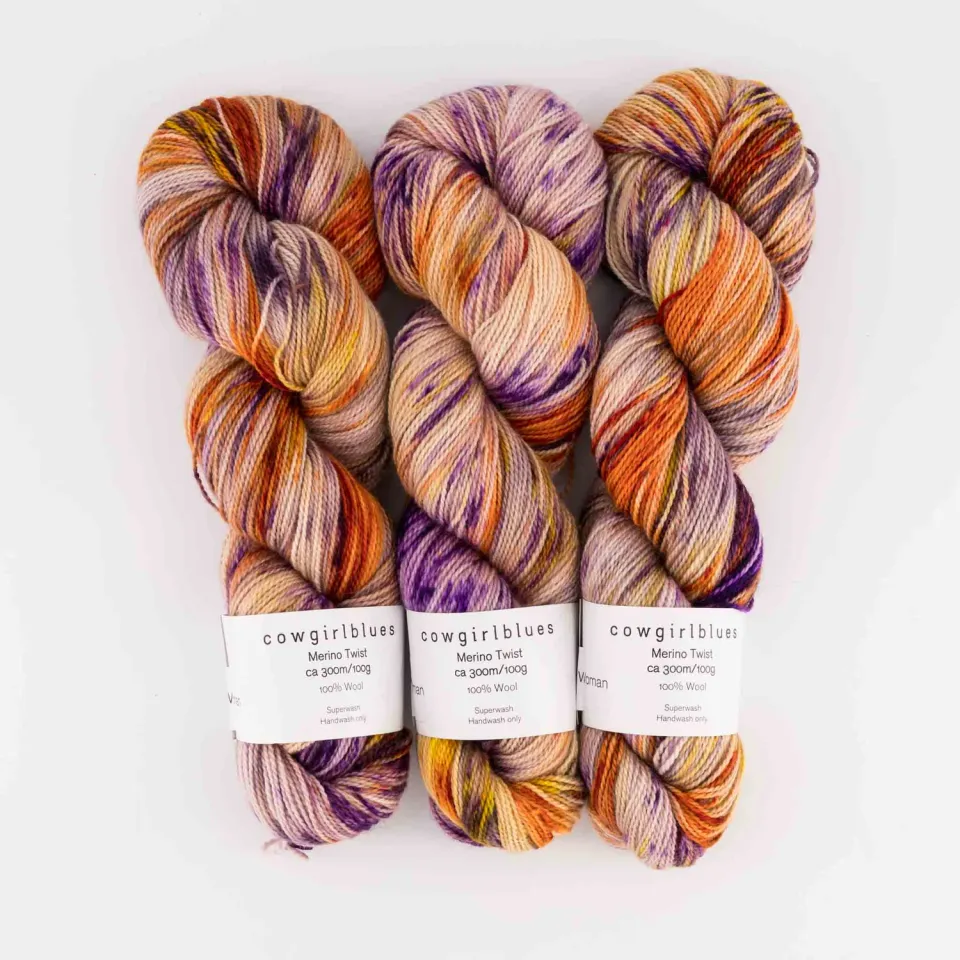 Cowgirlblues Merino Twist Natural Woman Strickwolle terracotta