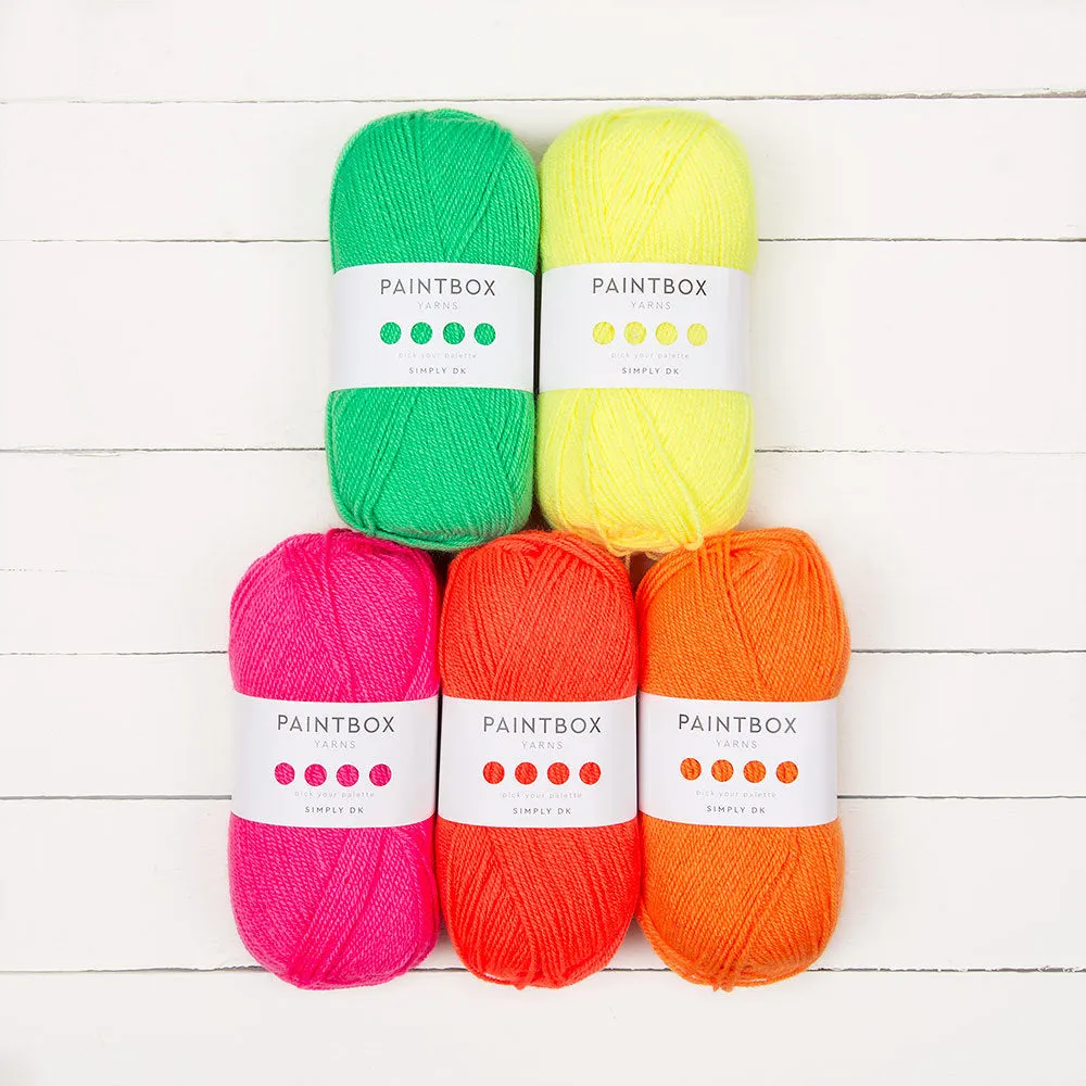 Paintbox Yarns Simply DK Garn 5x100g Ombre Bella Coco