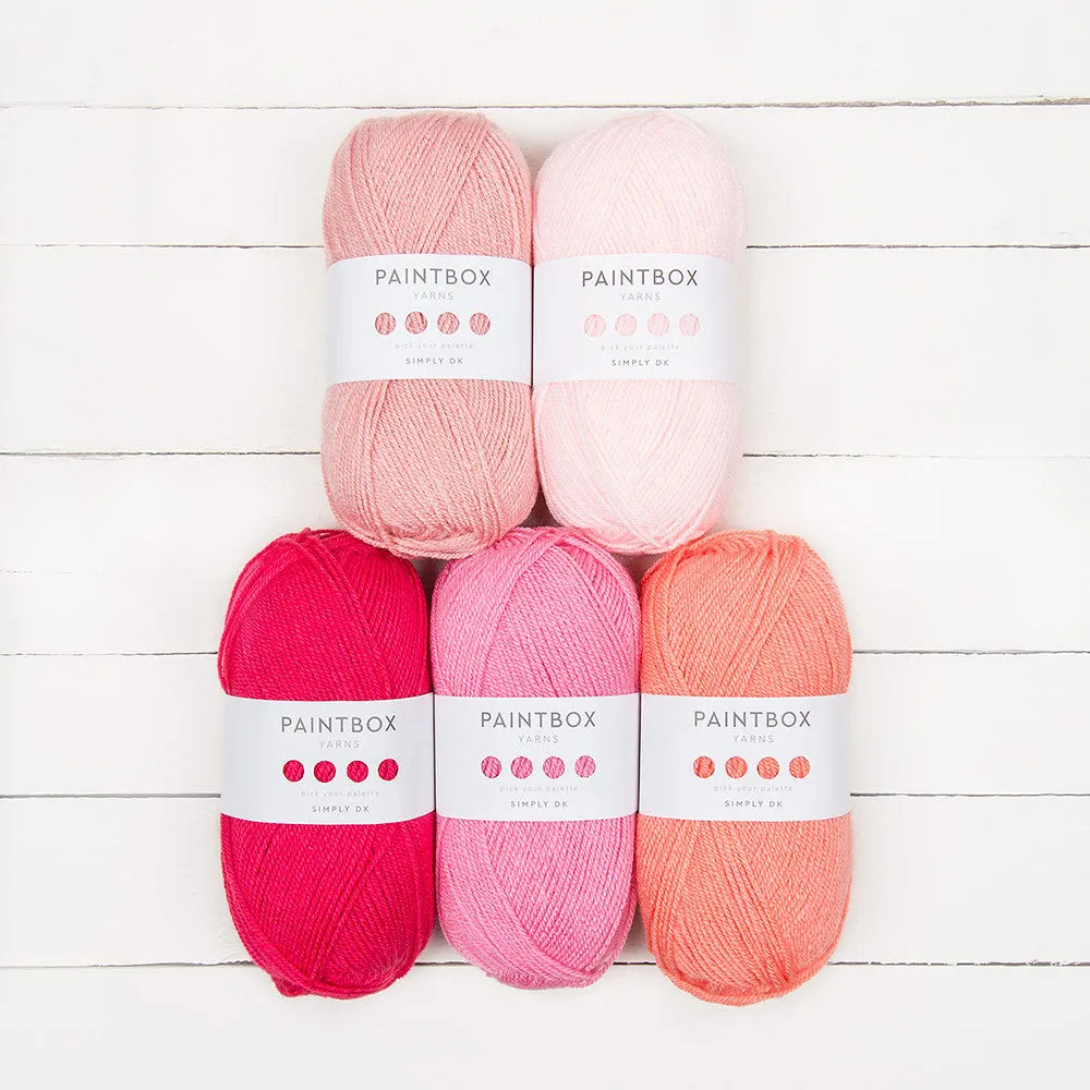 Paintbox Yarns Simply DK Garn 5x100g Ombre Bella Coco