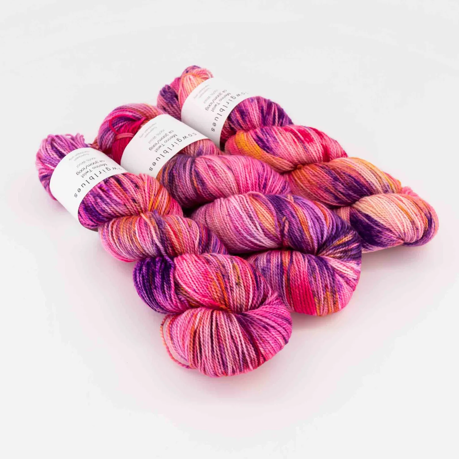 Cowgirlblues Merino Twist Wolle R.E.S.P.E.C.T. pink Kontrast