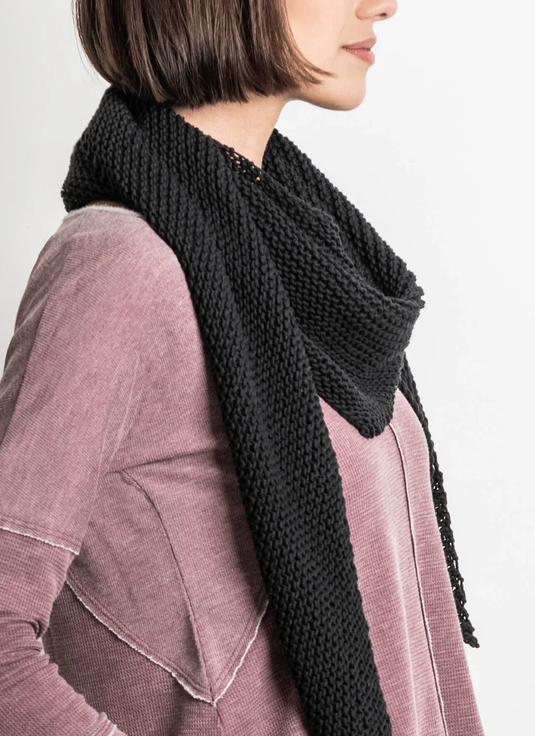 Blue Sky Fibers Classic Series Bloomington Bandana Strickanleitung Tuch