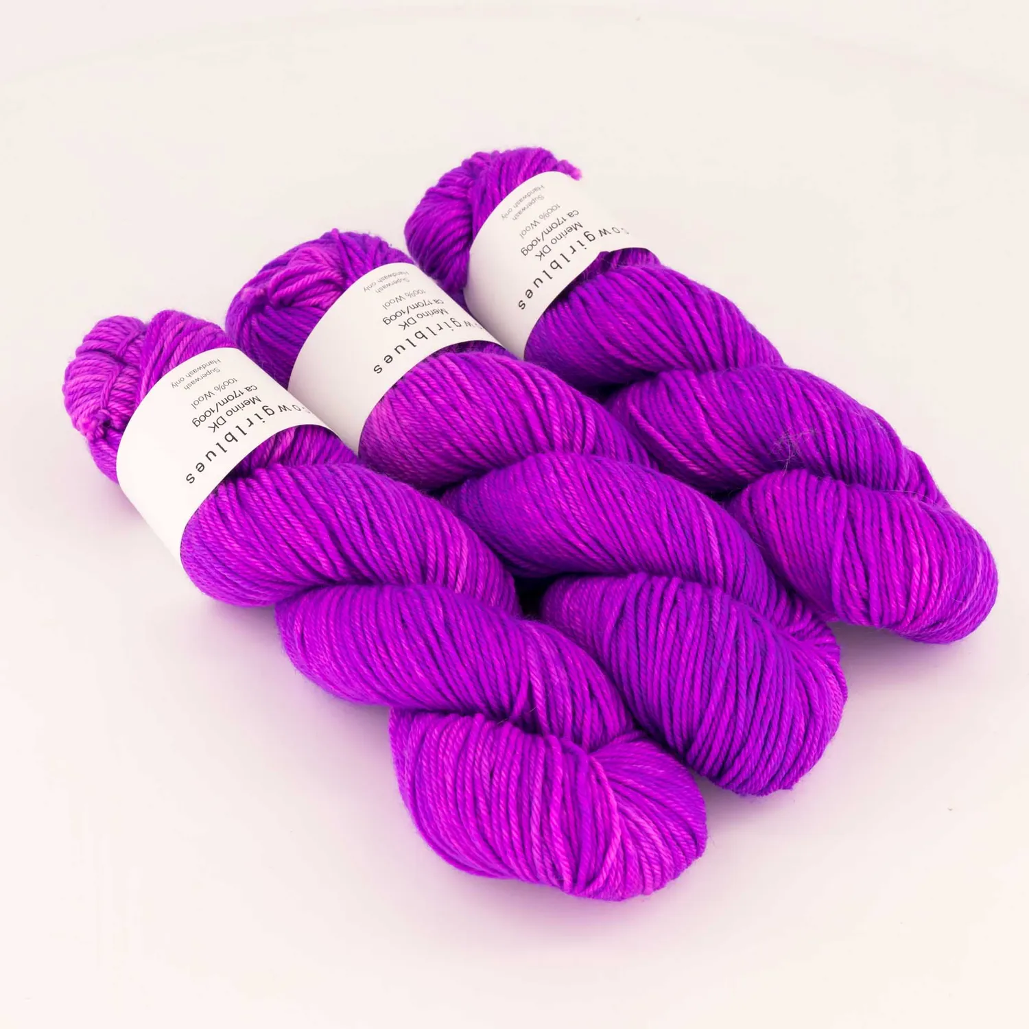 Cowgirlblues Merino DK African Violet Wolle handgefärbt