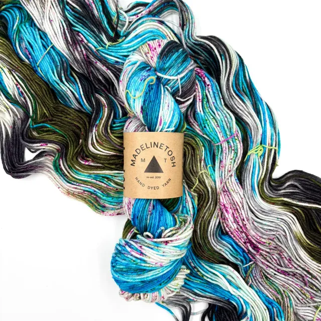 Madelinetosh Stitchin States Oregon Wolle 1 Strang