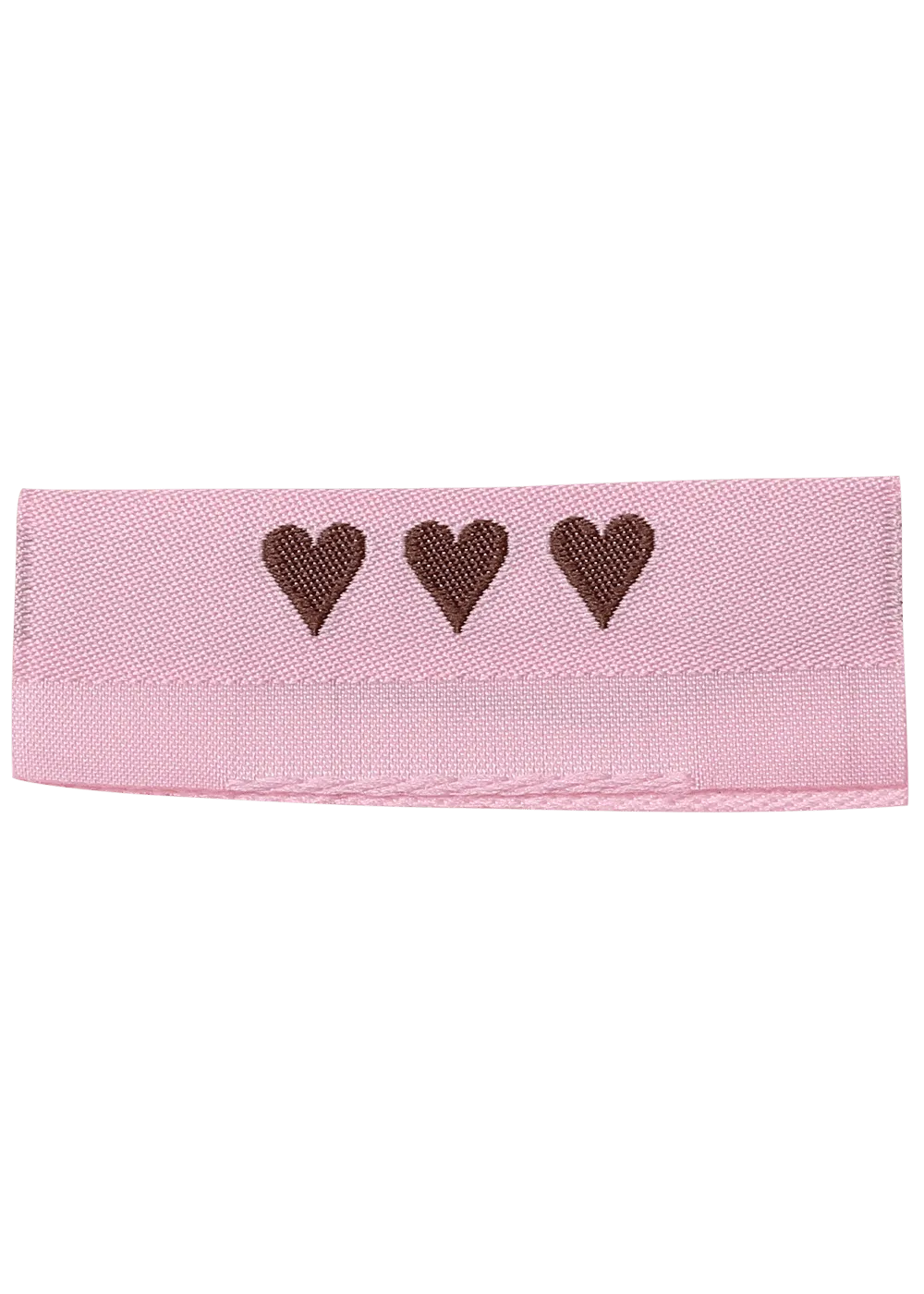 Go Handmade Webetiketten Handmade with love Rosa 10 Stück