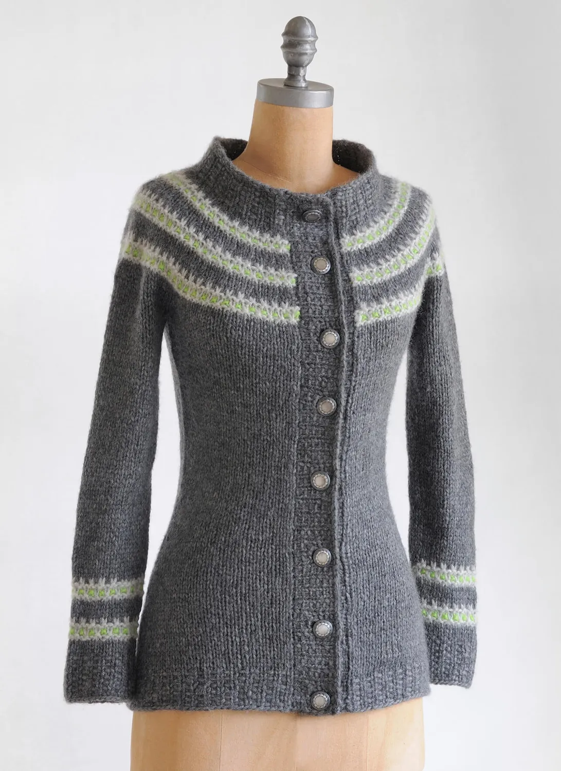 Blue Sky Fibers Metro Jacket Strickanleitung Cardigan