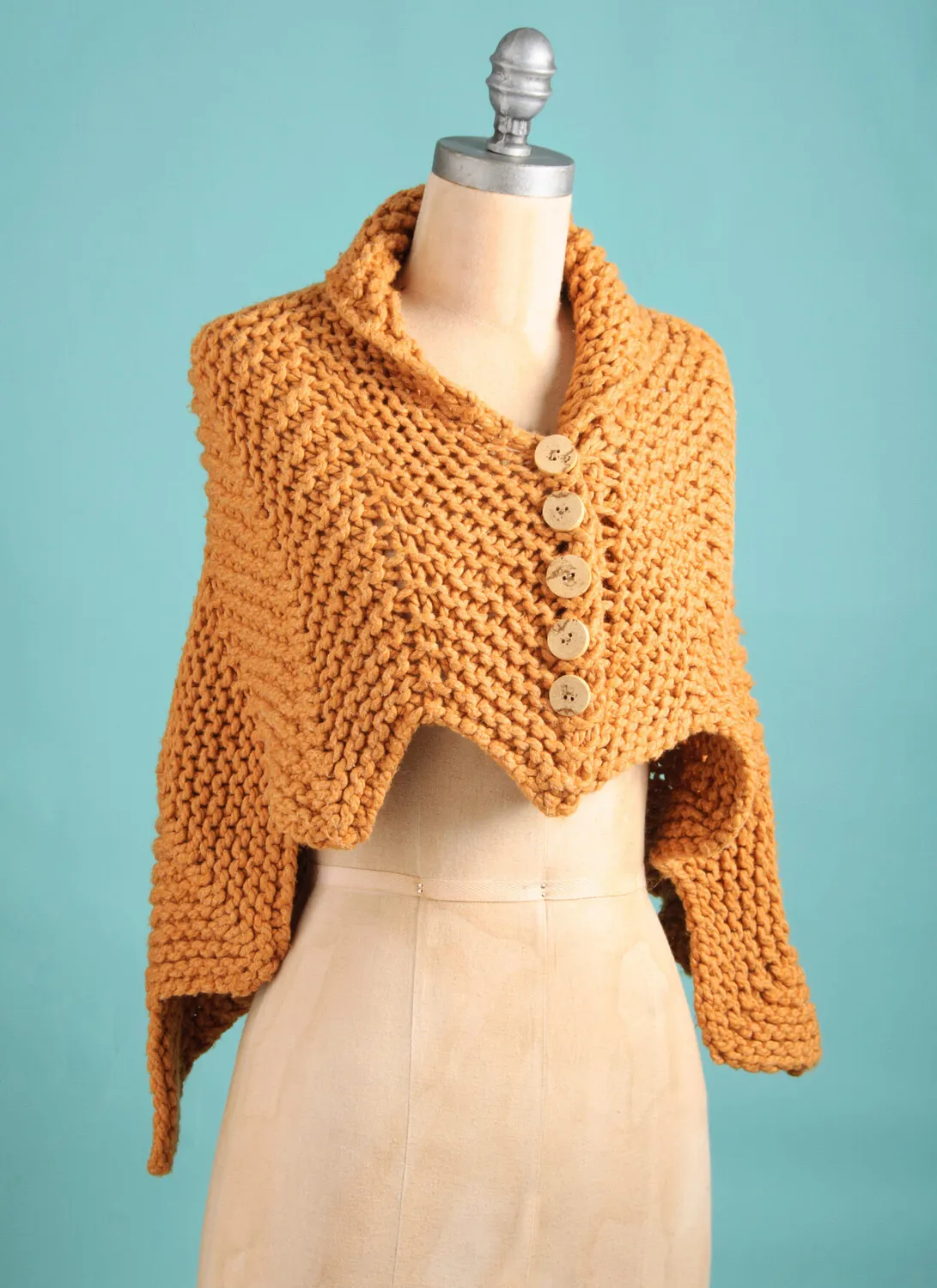 Blue Sky Fibers Cedar Wrap Strickanleitung super bulky Schal