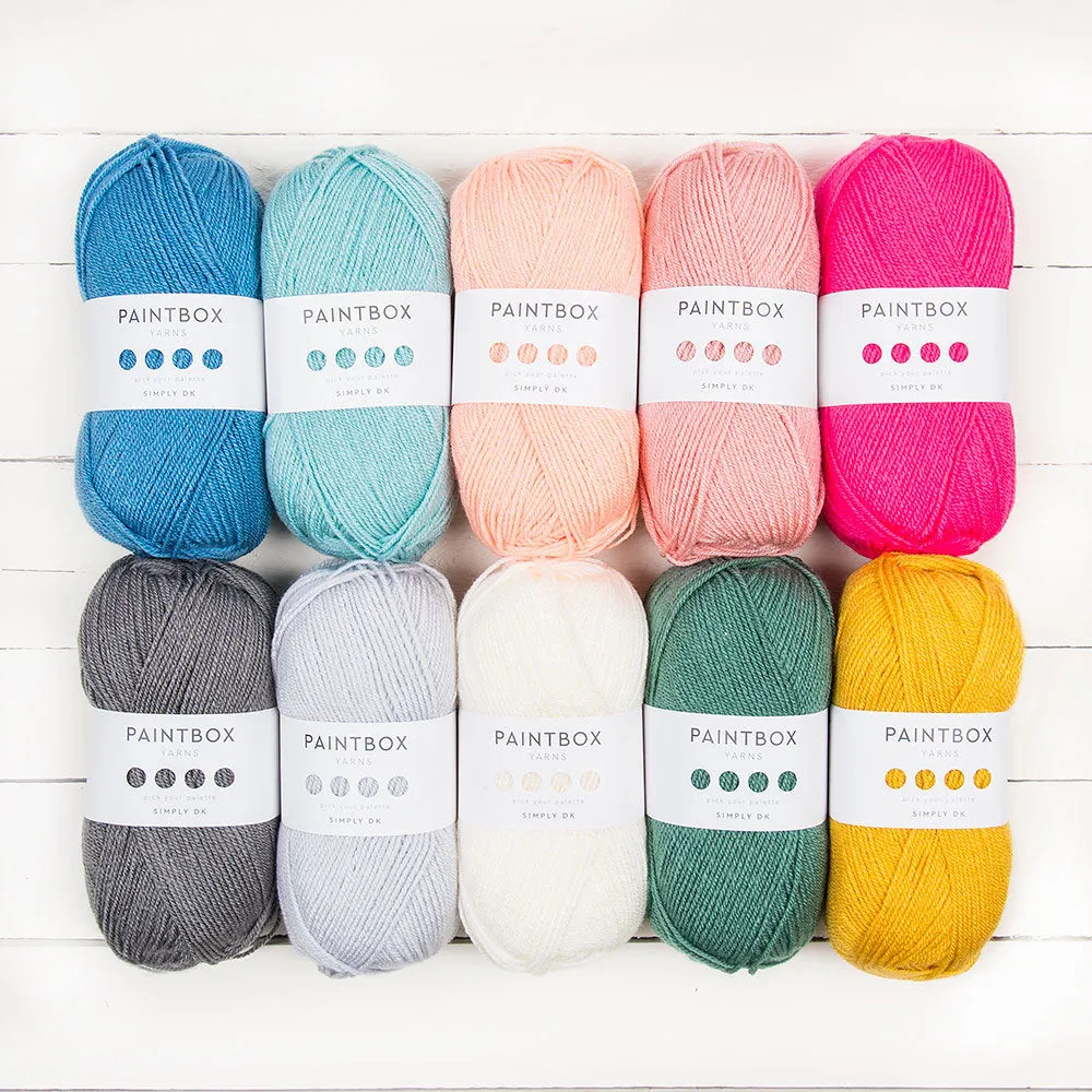 Paintbox Yarns Simply DK Wolle 10x100g Designer Picks