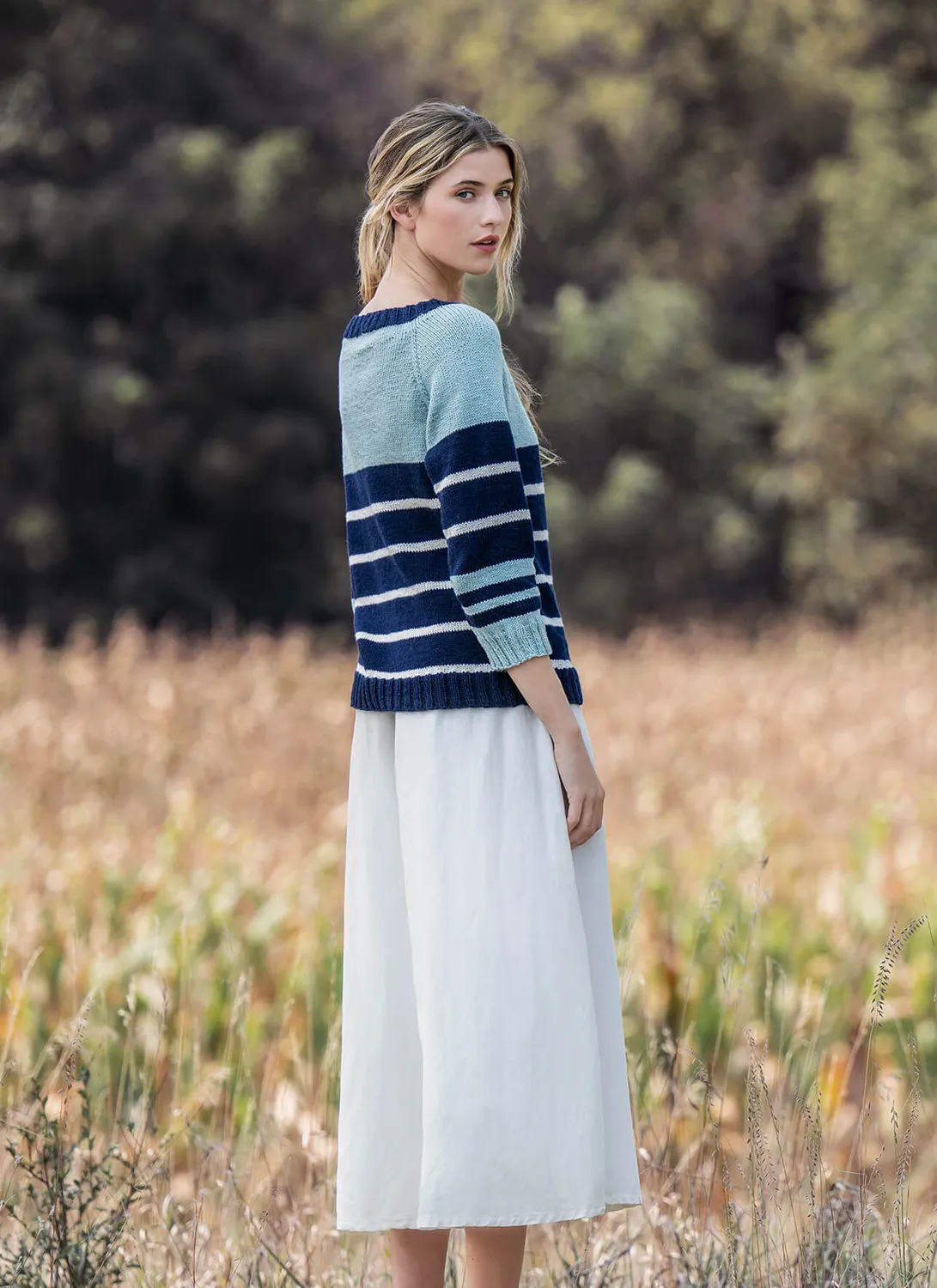 Blue Sky Fibers Camden Sweater Pulloveranleitung