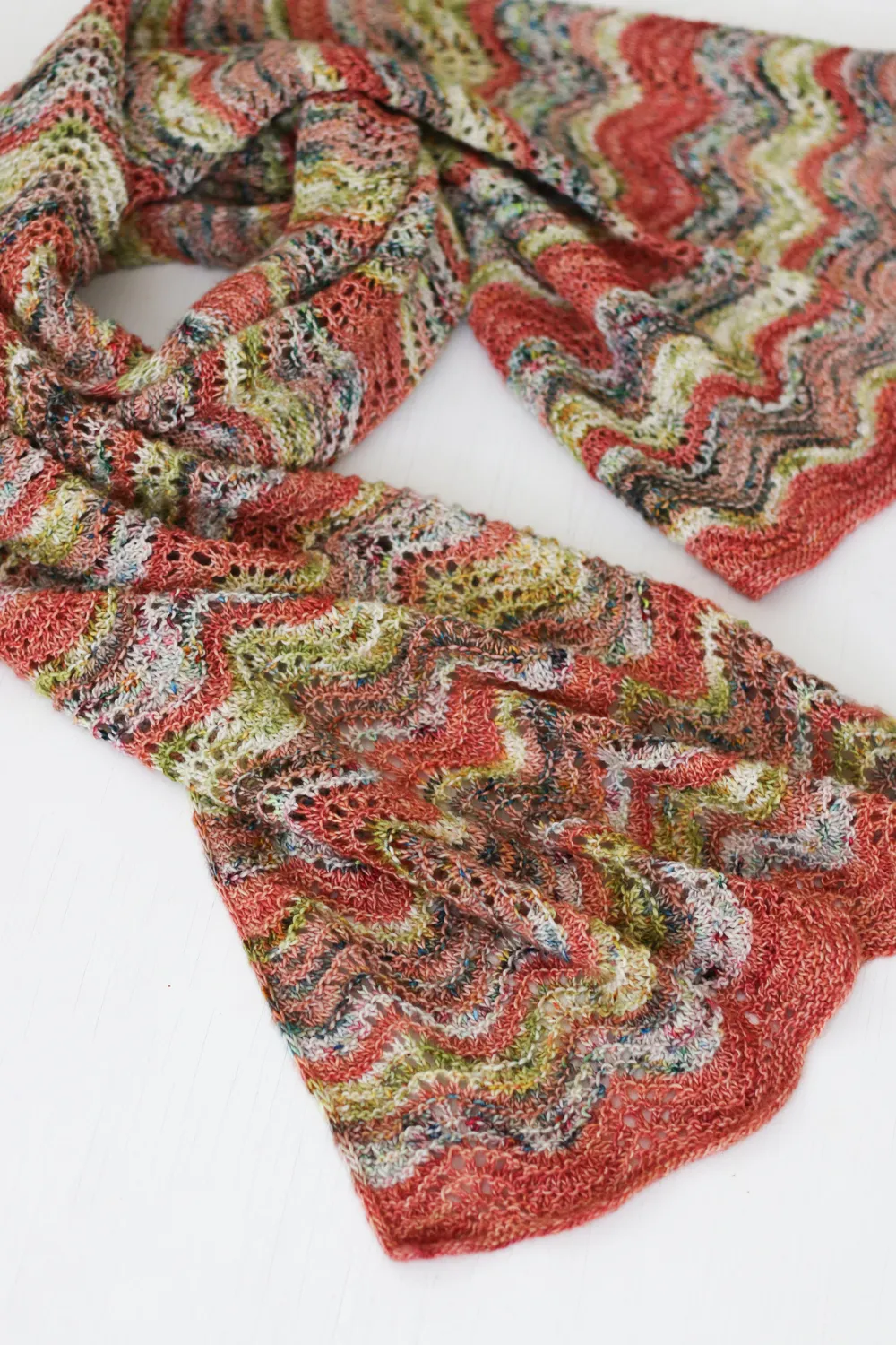Madelinetosh Rio Grande Shawl Strickanleitung PDF Fingering