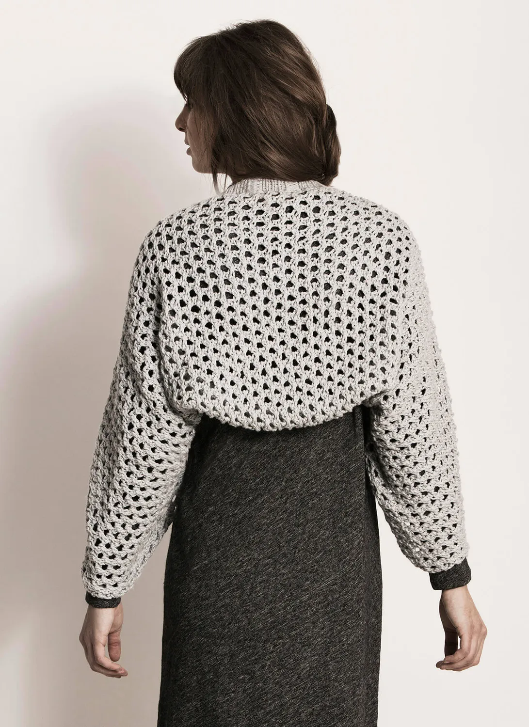 Blue Sky Fibers Royalton Bolero Strickanleitung Bio-Baumwolle