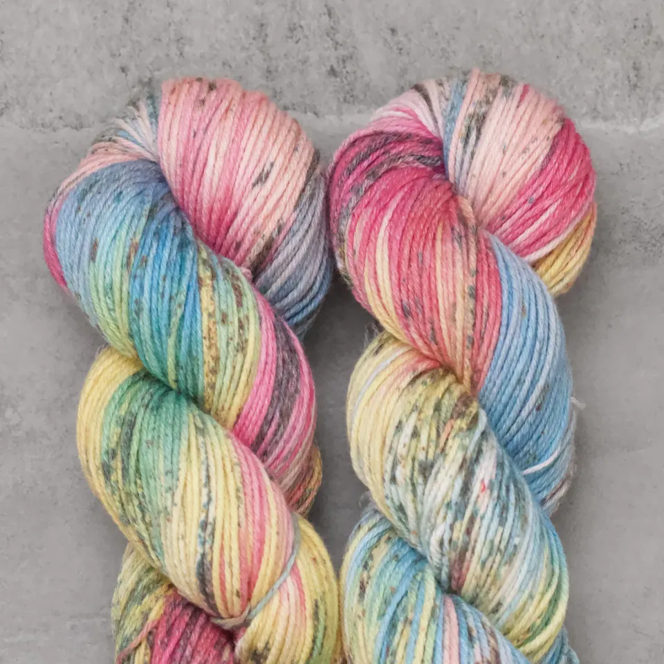 Madelinetosh Tosh Wool Cotton What Up Beach DK-Garn leicht