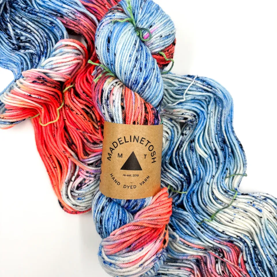 Madelinetosh Stitchin States Four Fathers Wolle Dakota