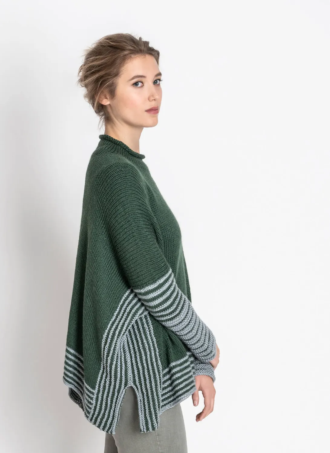 Blue Sky Fibers Santa Rosa Swoncho Strickanleitung Skyland