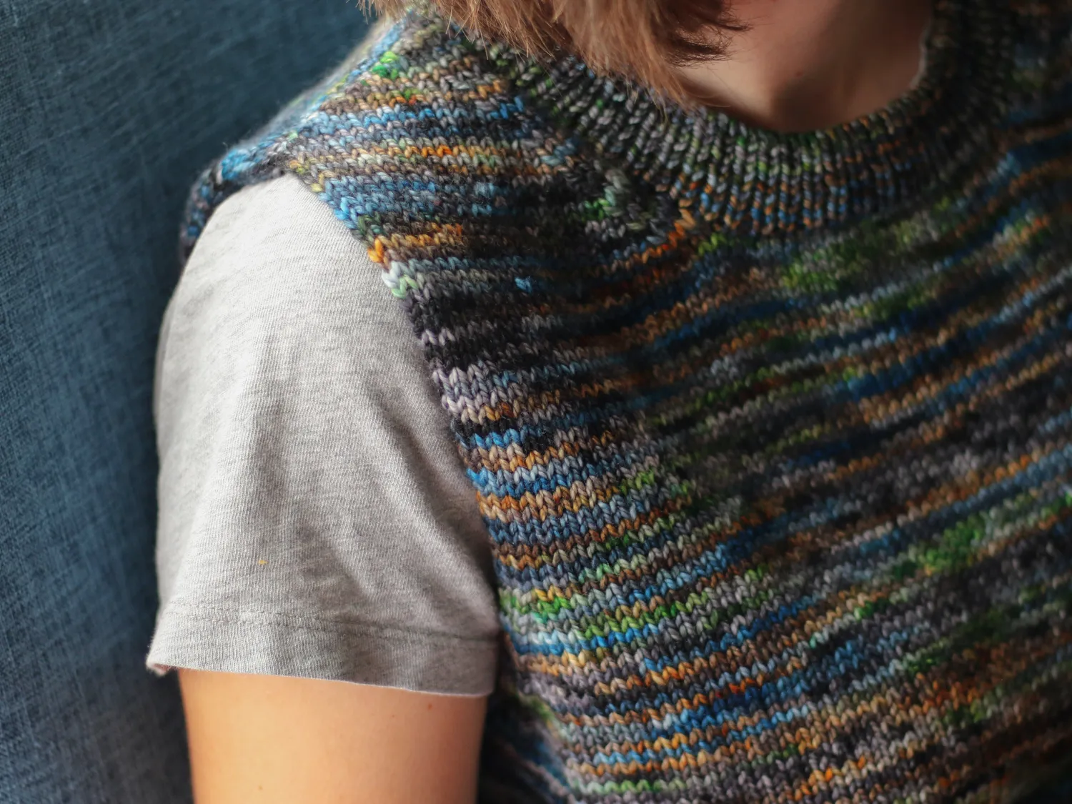 Madelinetosh Dear John PDF Strickanleitung Weste DK Gr.1-9