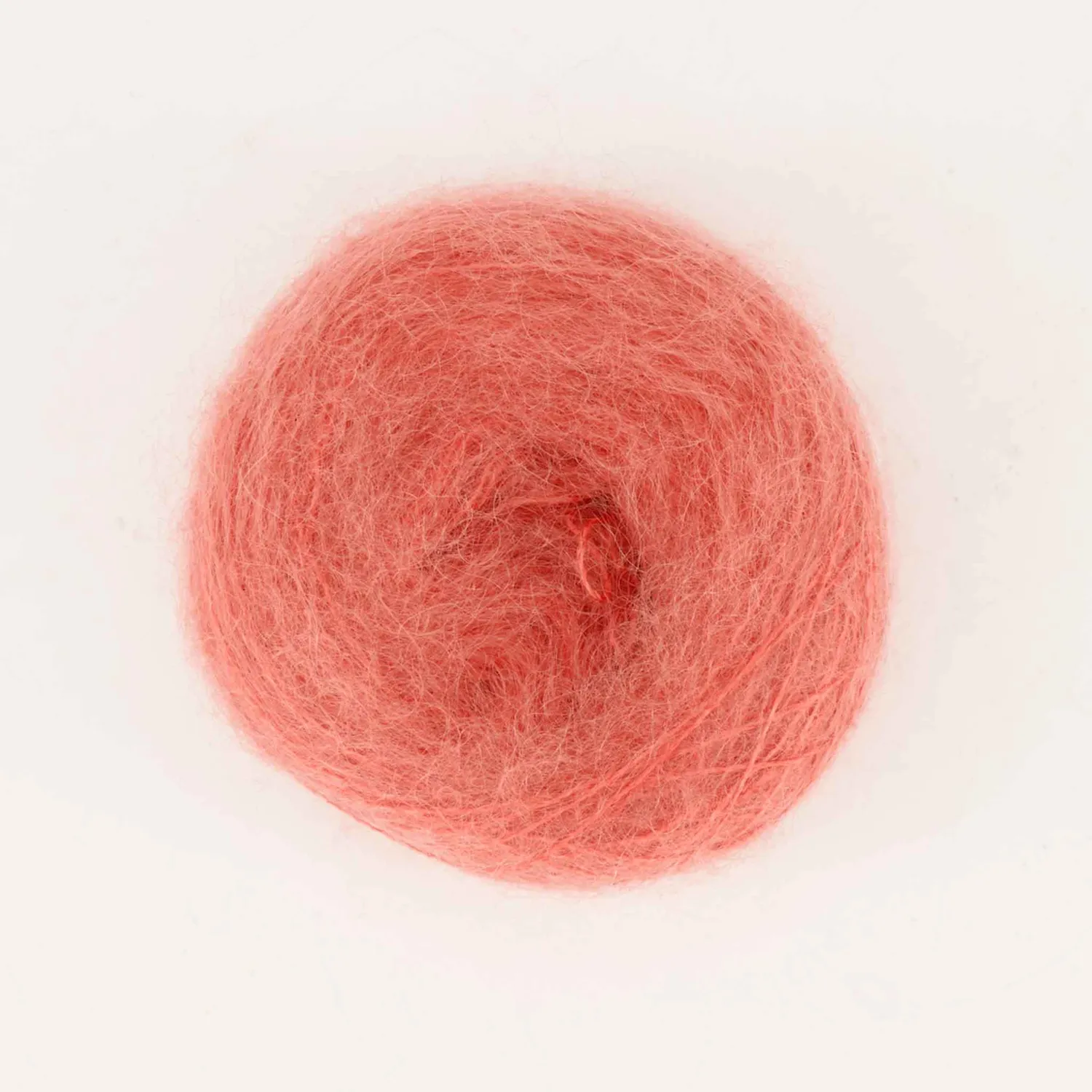 Cowgirlblues Kidsilk Ruby Grapefruit Mohairgarn handgefärbt