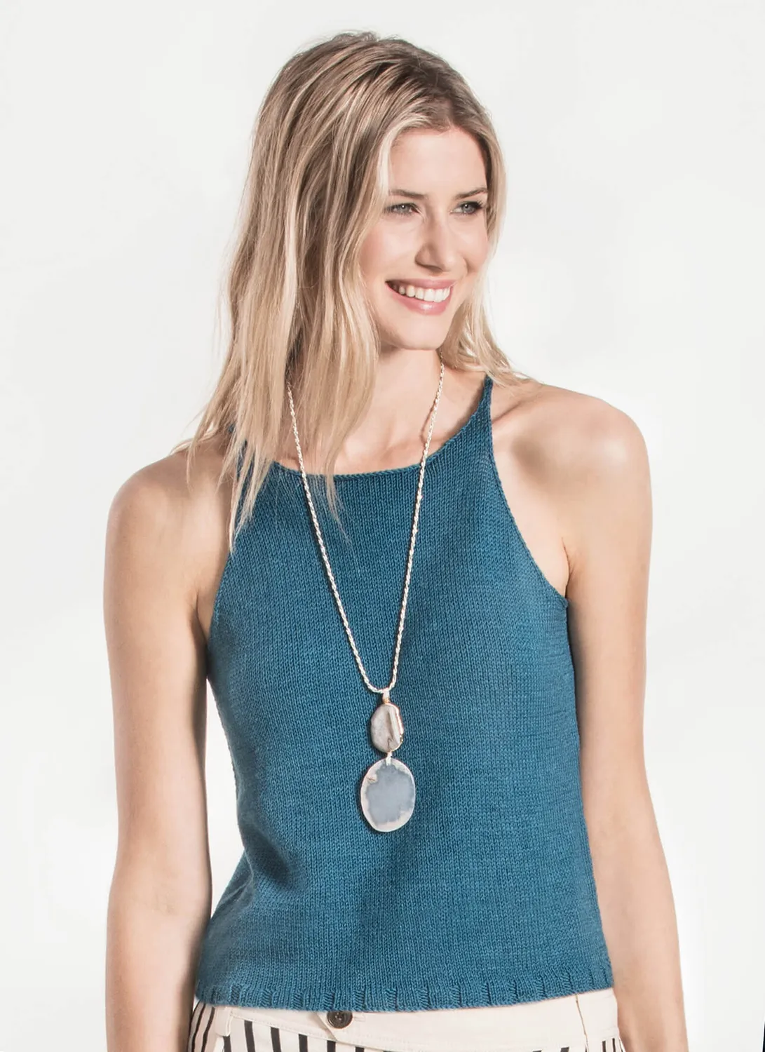 Blue Sky Fibers Classic Palisade Tank Strickanleitung 201826 leicht