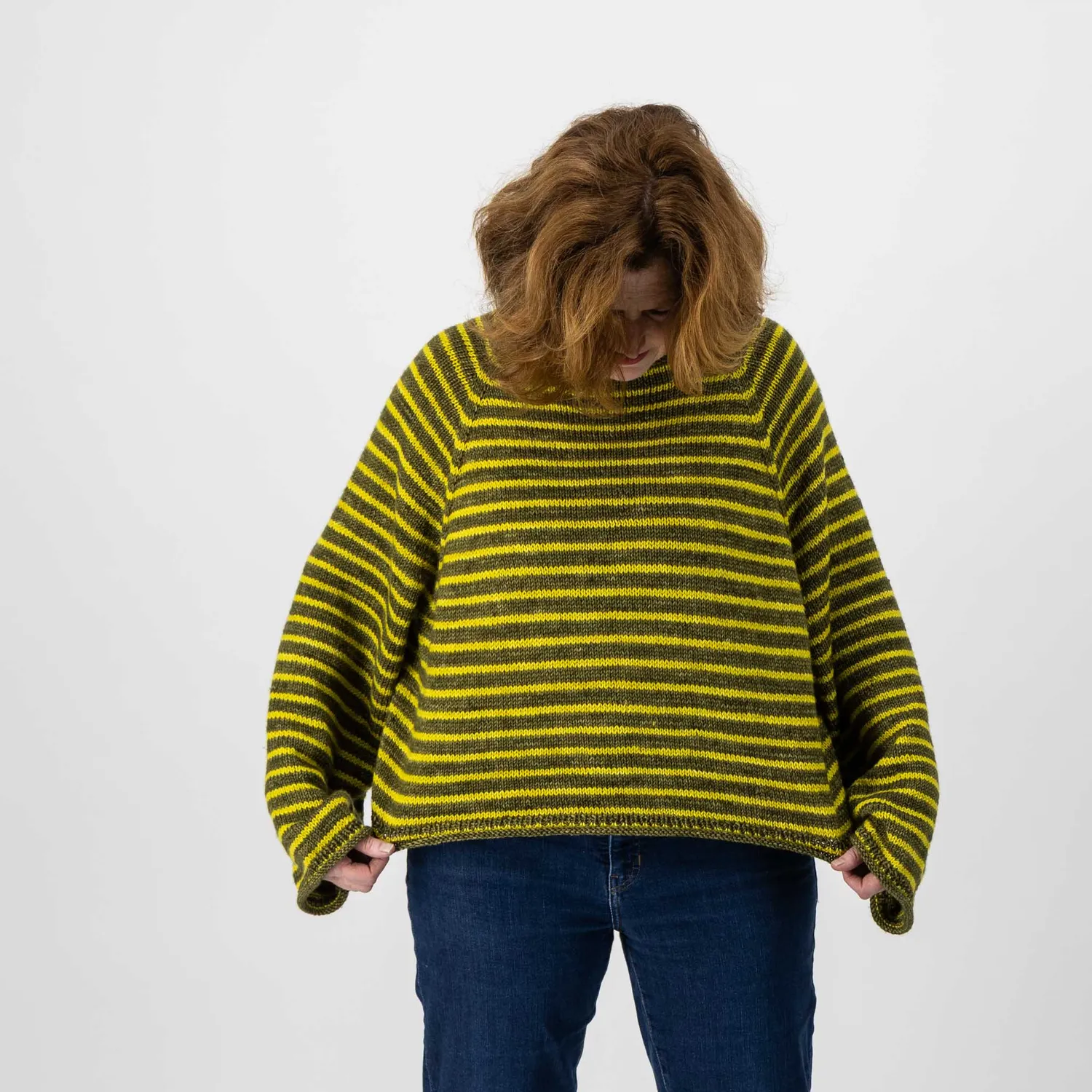 Cowgirlblues Frankie Sweater Strickkit Wolle nach Größe