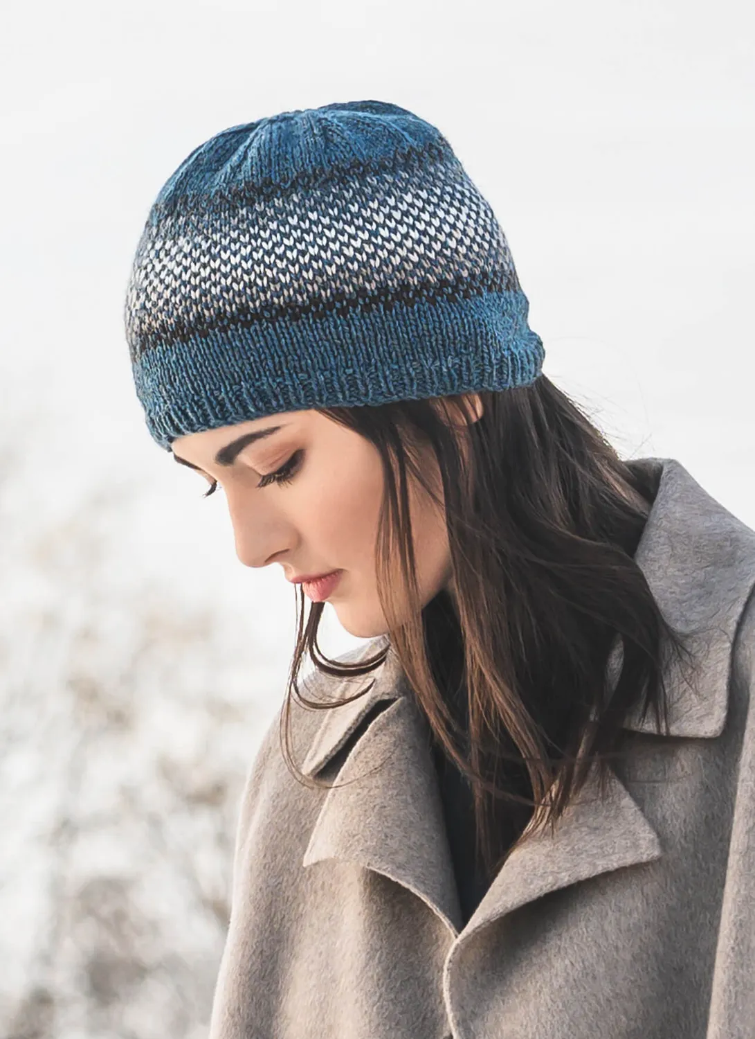 Blue Sky Fibers Classic Series Breckenridge Bundle Hat Strickanleitung