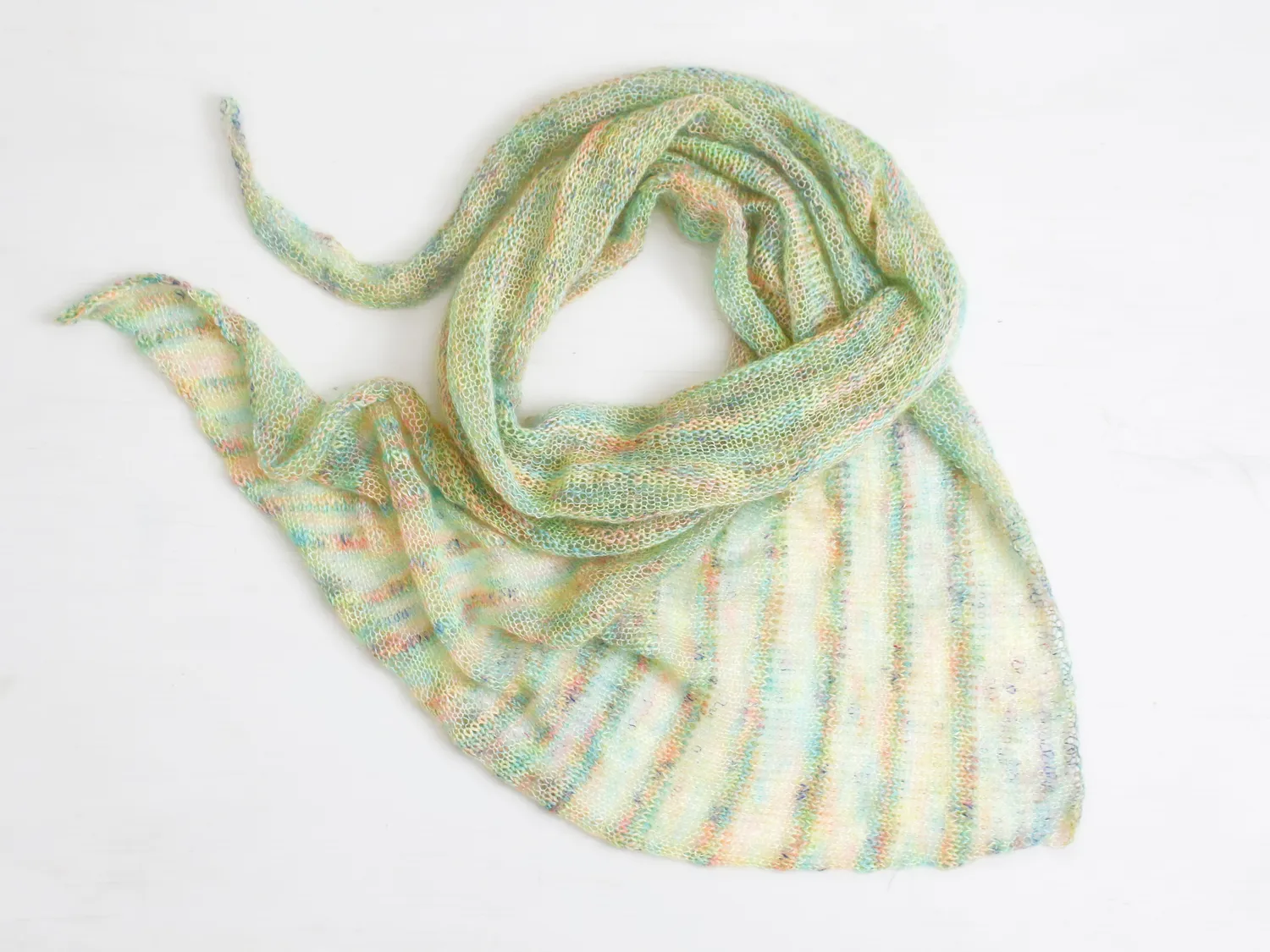 Madelinetosh Ossa Dreieckstuch Strickanleitung PDF