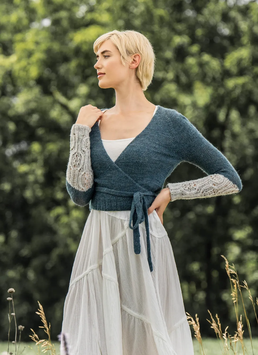 Blue Sky Fibers Classic Haight-Ashbury Wrap Strickanleitung