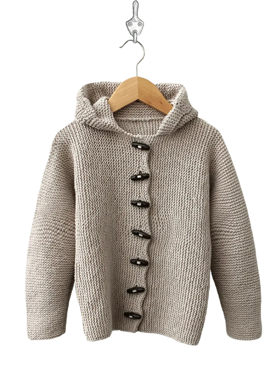 Go Handmade Hooded Jacket Strickanleitung XS-XXXL