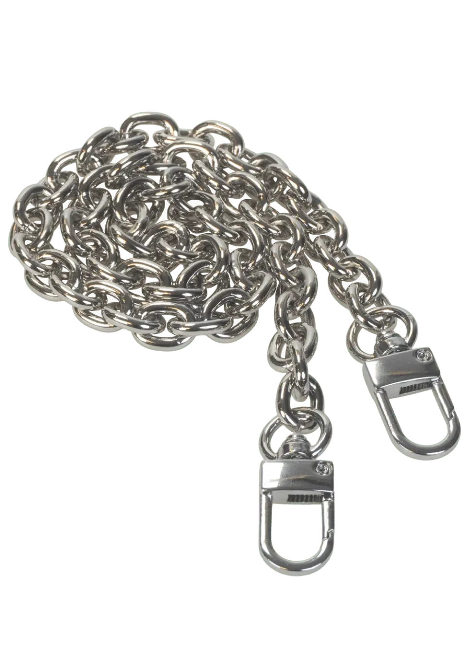 Go Handmade Handtaschenkette 57cm silber mit Karabiner