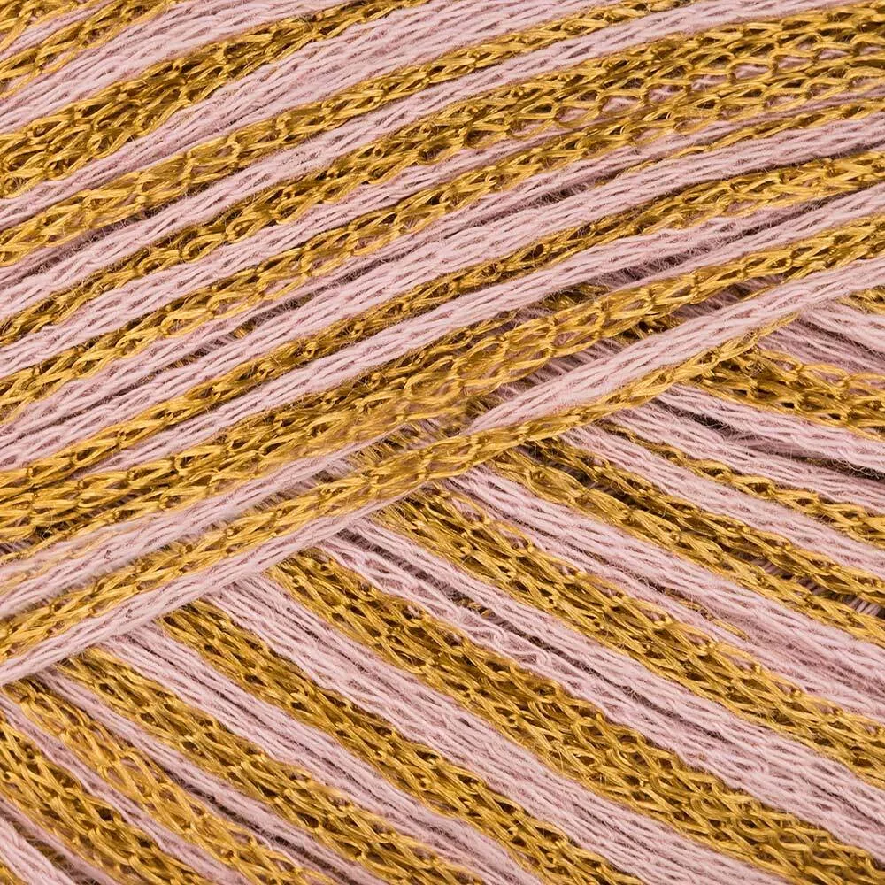 Paintbox Yarns Metallic DK Garn 10x50g Pina Colada Glanz