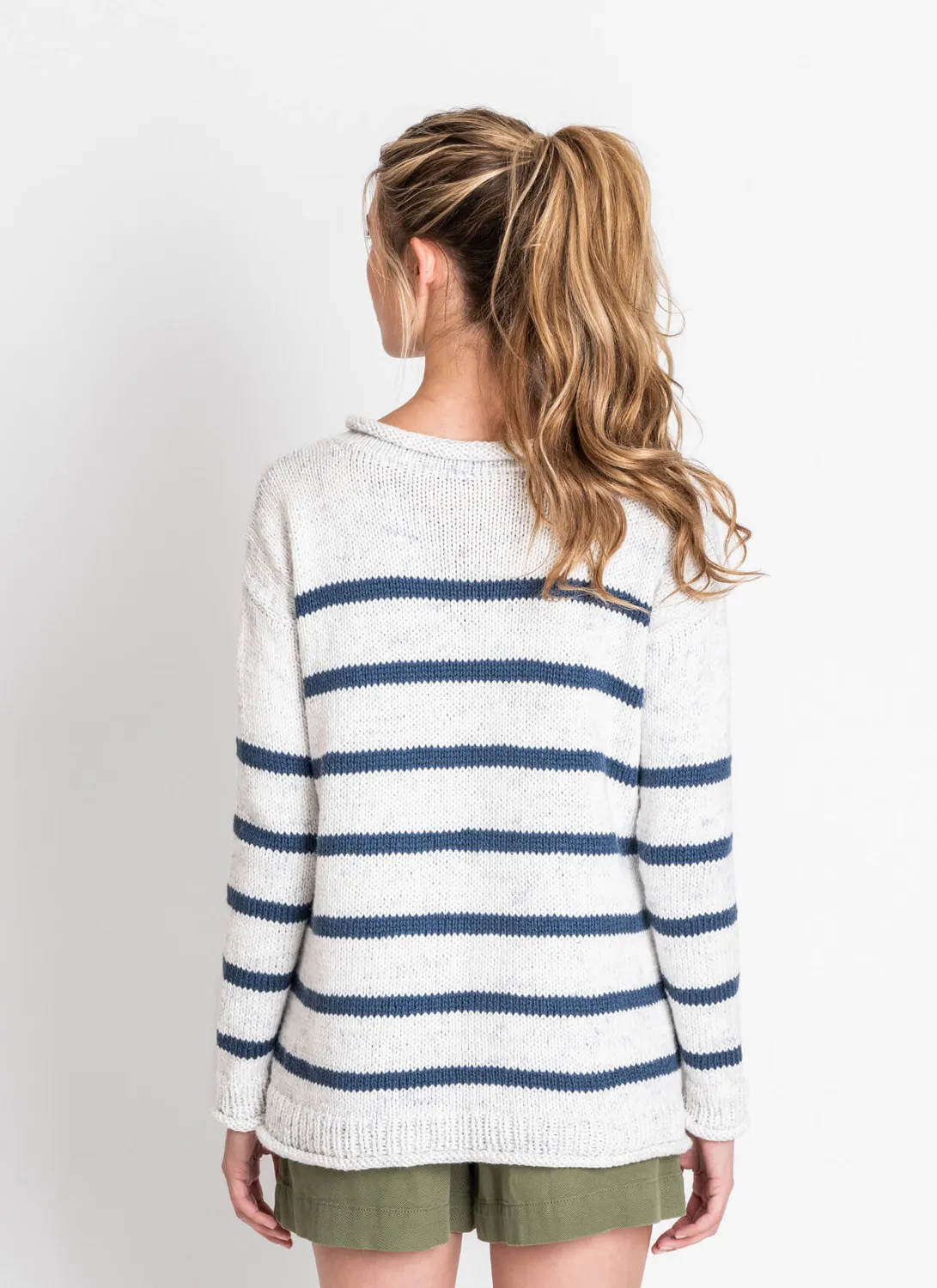 Blue Sky Fibers Painted Sailor Pullover Strickanleitung
