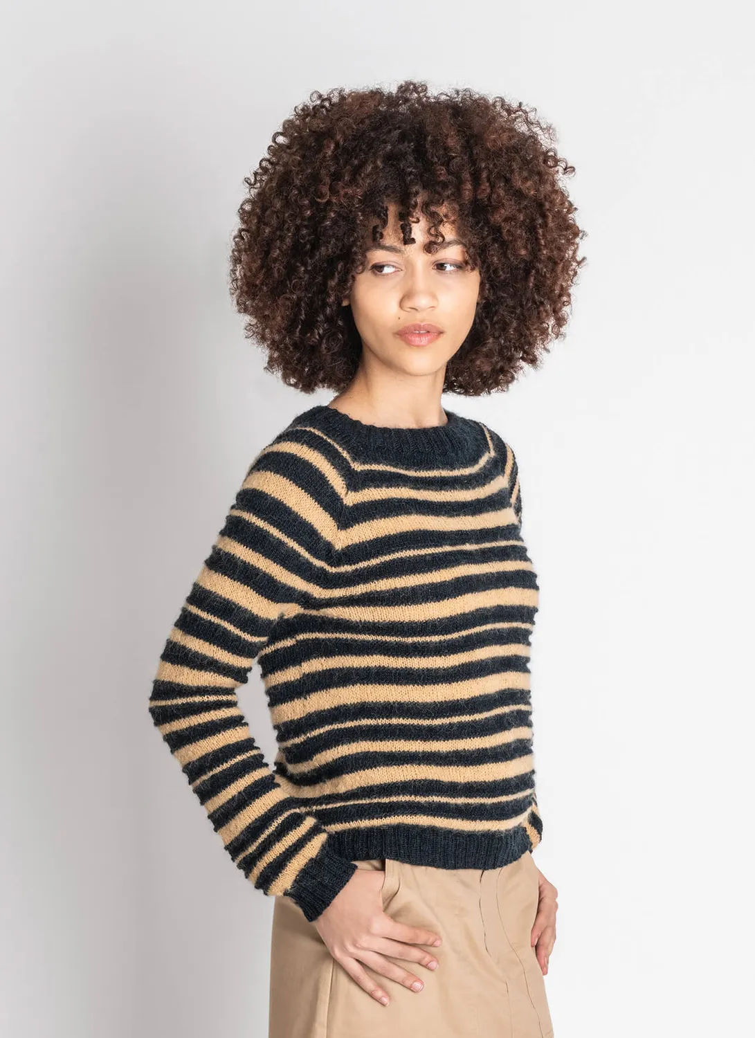 Blue Sky Fibers Classic Saturnalia Sweater Strickanleitung Pullover