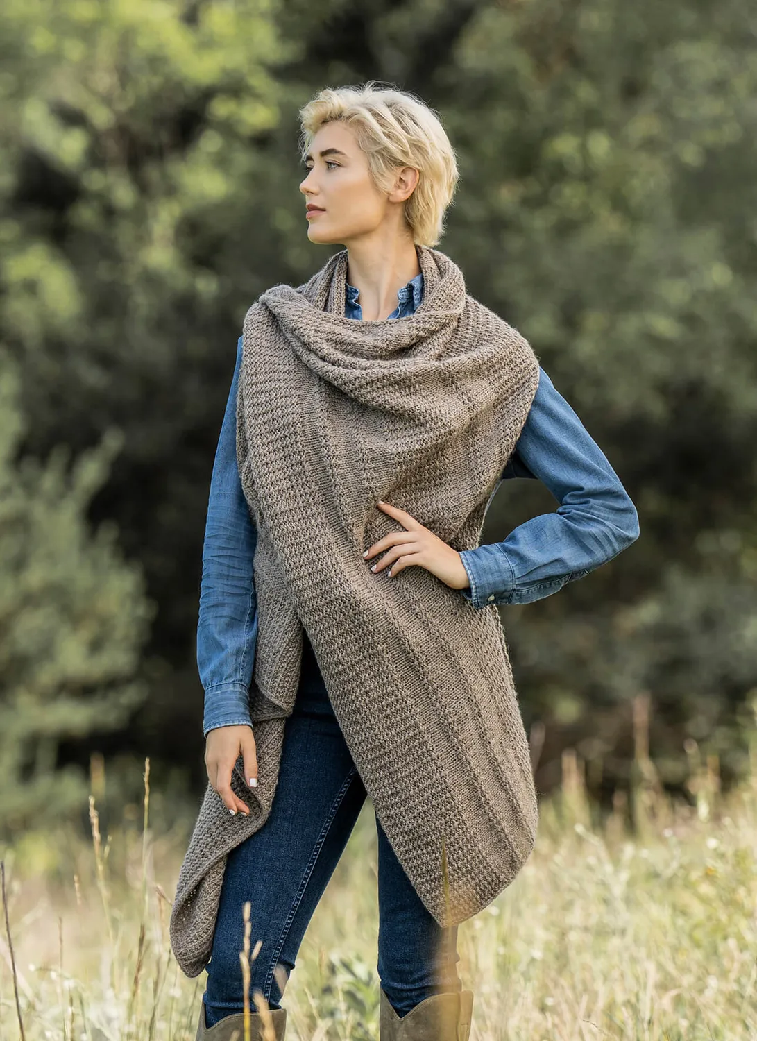 Blue Sky Fibers Maple Grove 202334 Strickanleitung Weste