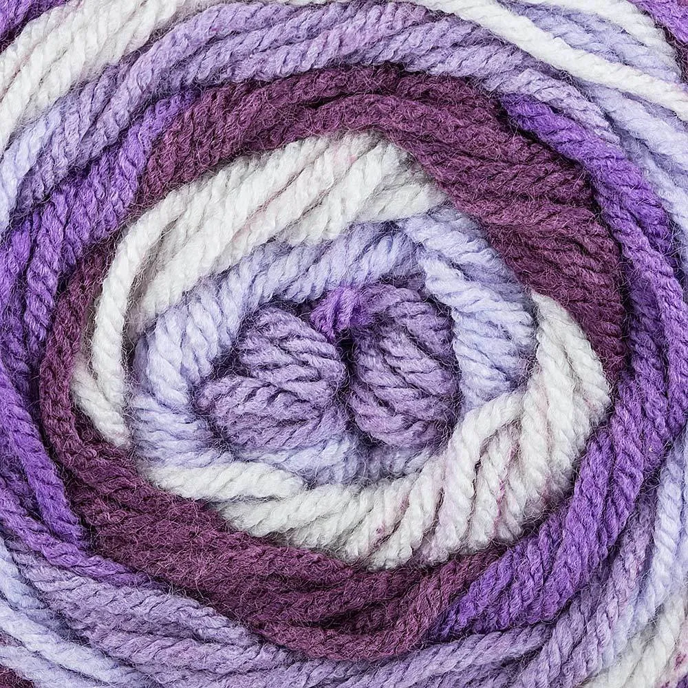 Paintbox Yarns Chunky Pots Chunkywolle 100g Cake gestreift