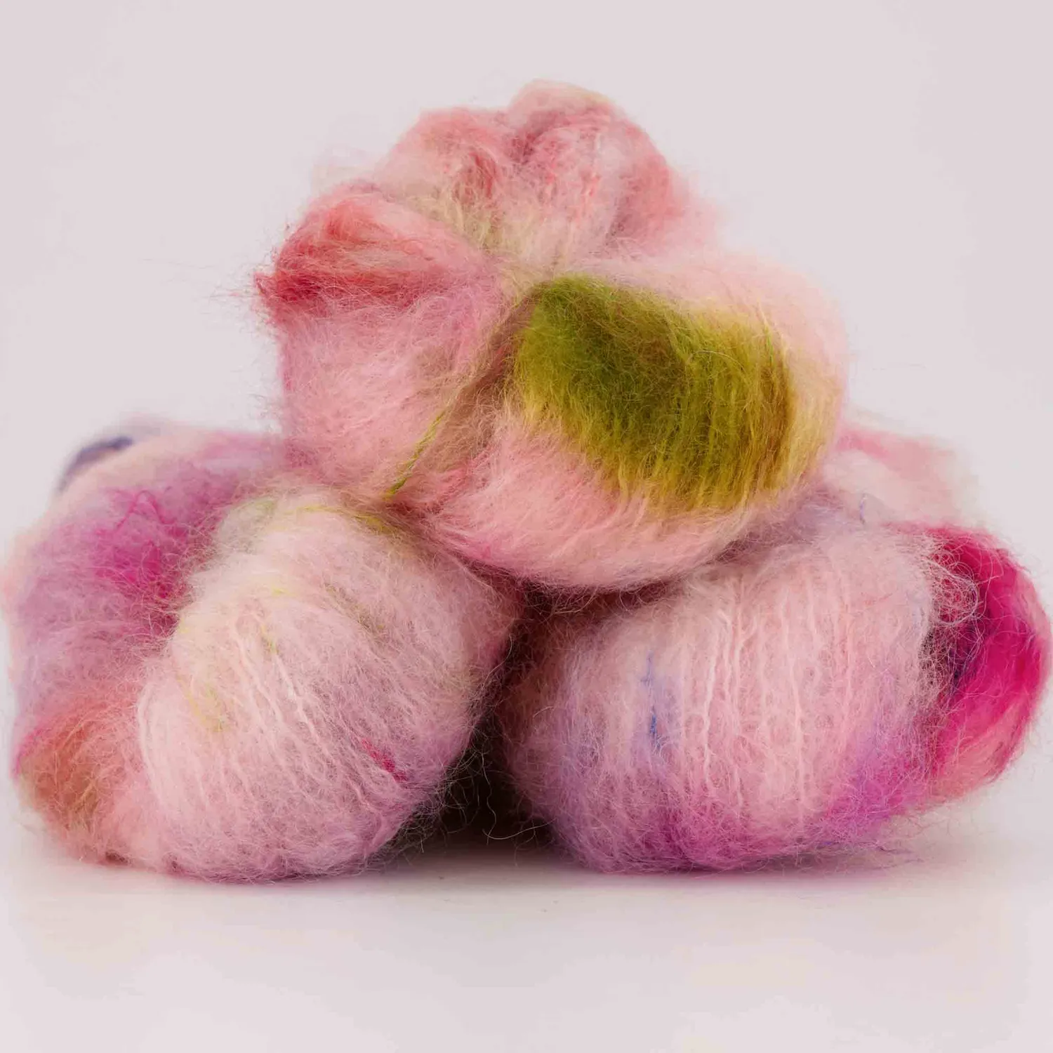 Cowgirlblues Fluffy Happy Days Mohairwolle Bunt Mix
