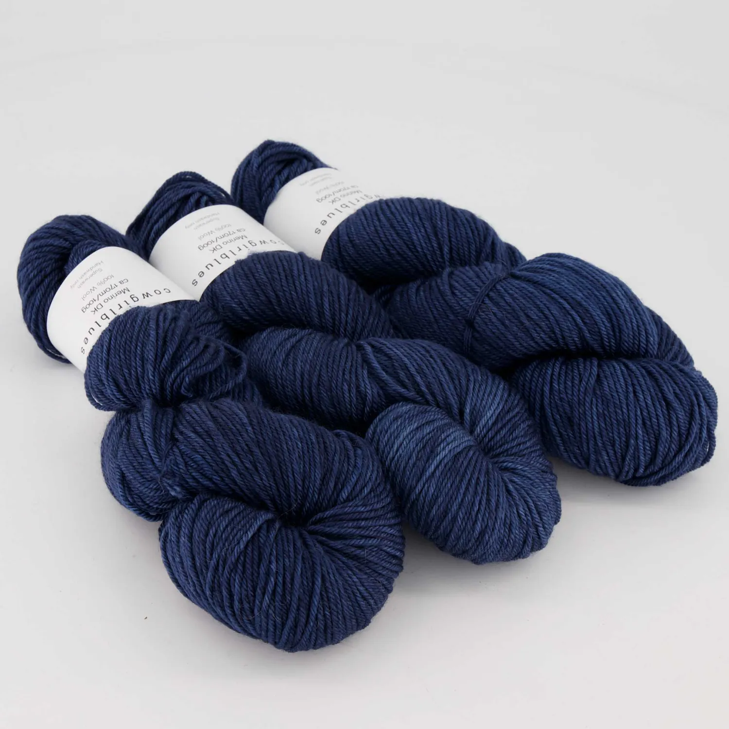 Cowgirlblues Merino DK Indigo Wolle dunkelblau