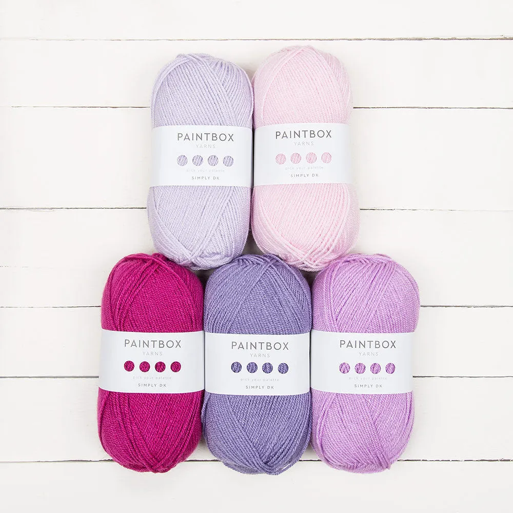 Paintbox Yarns Simply DK Garn 5x100g Ombre Bella Coco