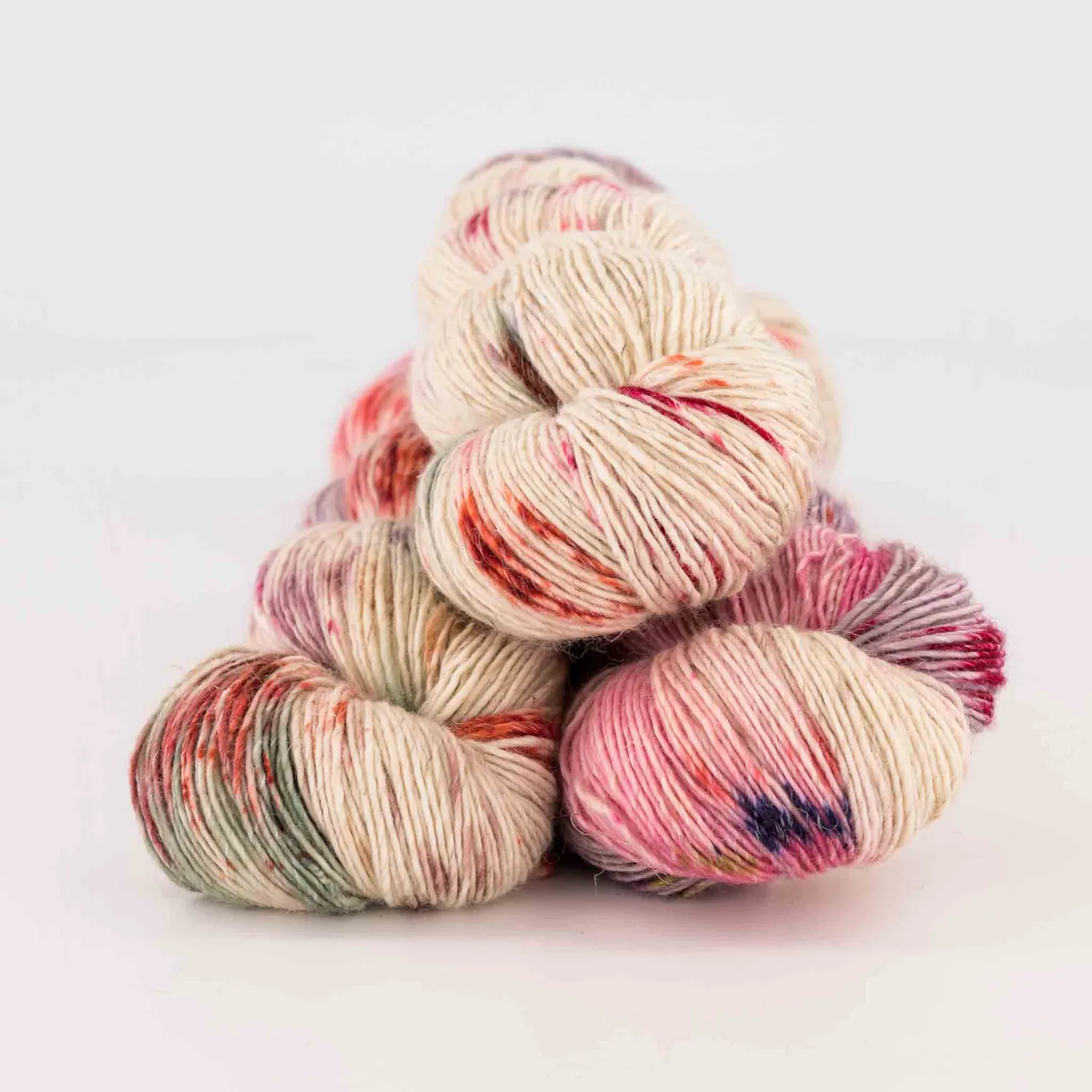Cowgirlblues Merino Linen Wolle Happy Days handgefärbt