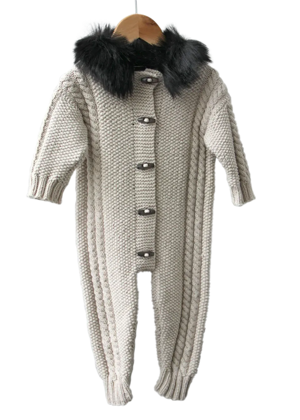 Go Handmade Cosy Pram Suit Strickanleitung 3-6 Monate