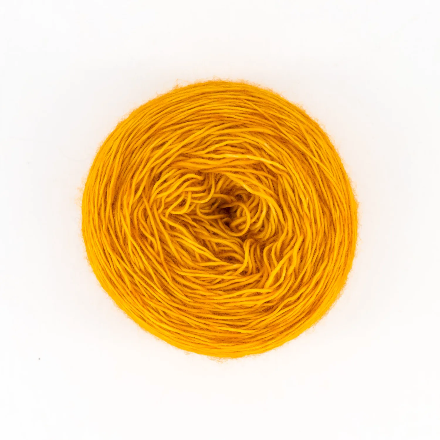 Cowgirlblues Merino Lace Saffron Lacewolle safran handgefärbt
