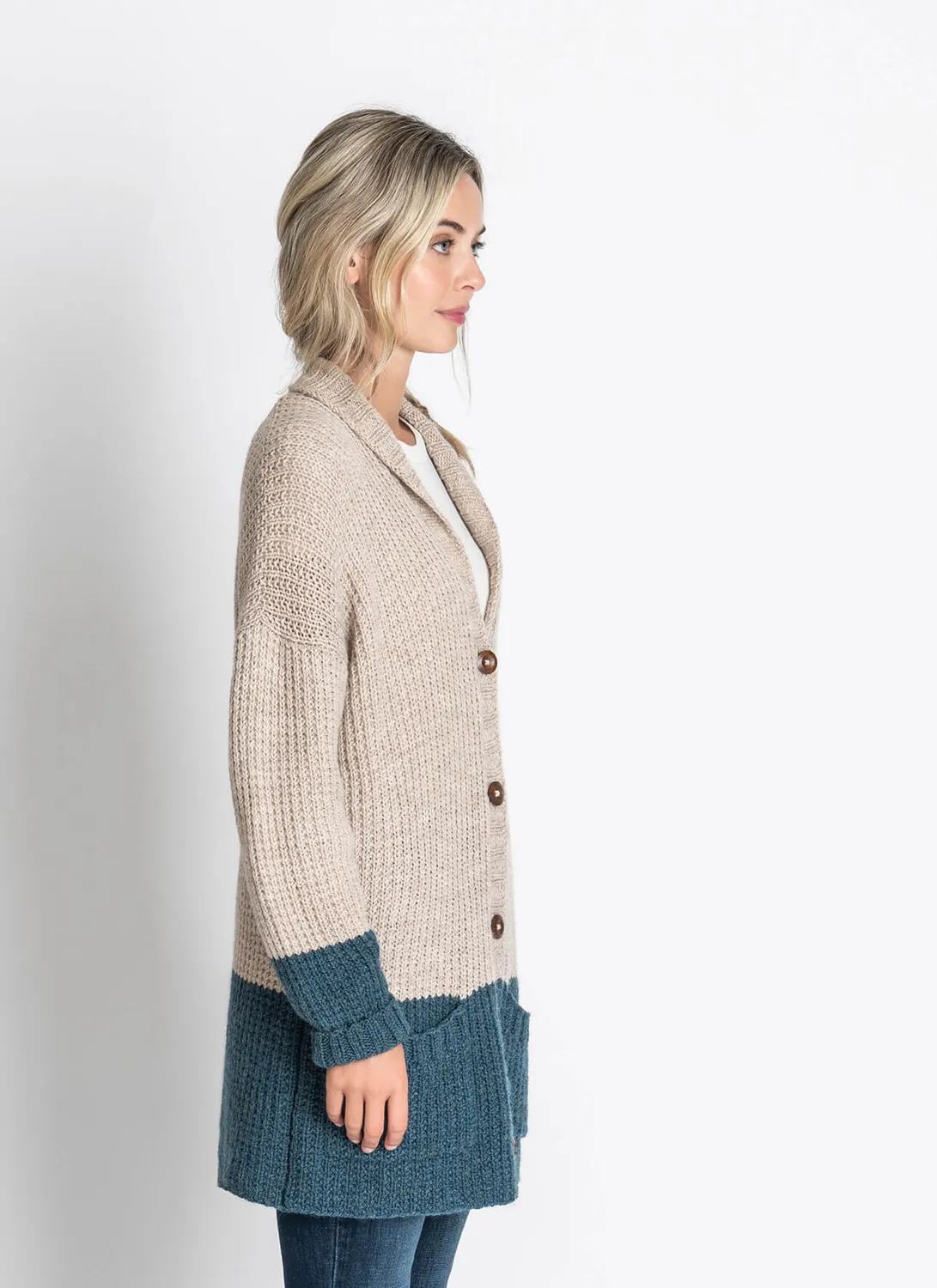 Blue Sky Fibers Northbrook Cardigan 202313 Strickjacke Anleitung