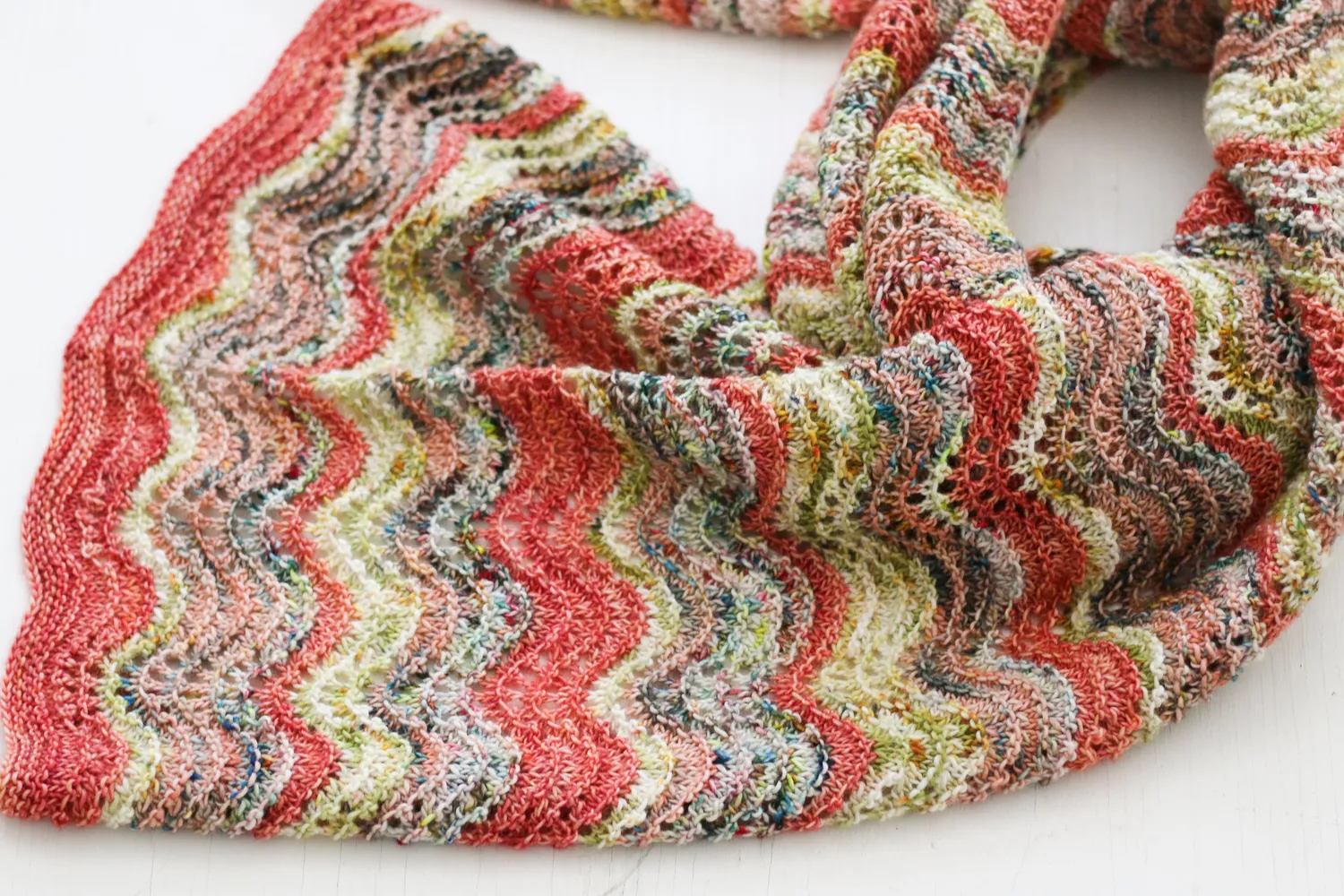 Madelinetosh Rio Grande Shawl Strickanleitung PDF Fingering
