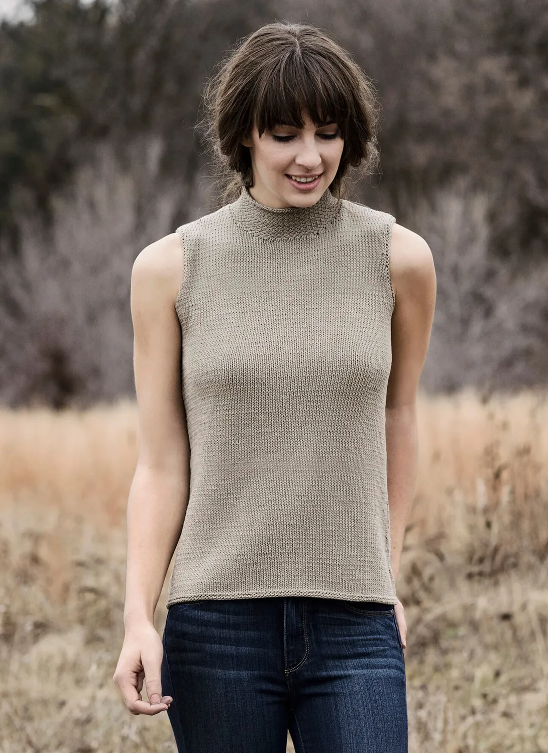 Blue Sky Fibers Dawson Shell 20162 Strickanleitung Top
