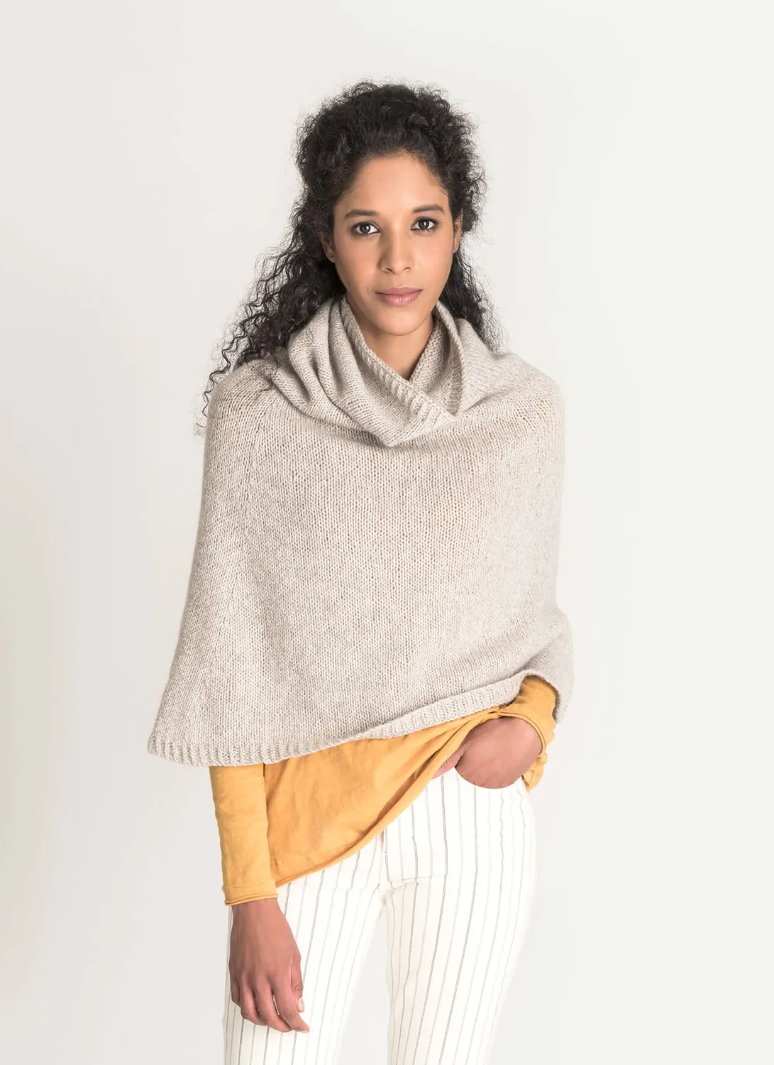 Blue Sky Fibers Classic Princeton Capelet 201829 Strickanleitung