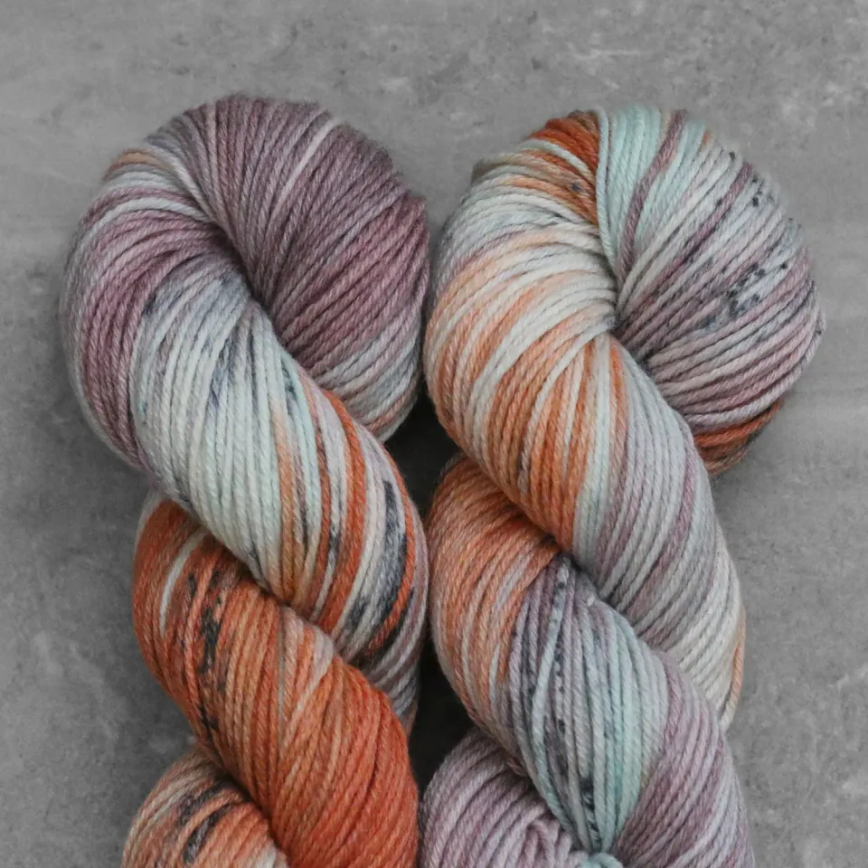 Madelinetosh Tosh Wool Cotton Garn Snowcone Shack 200m DK