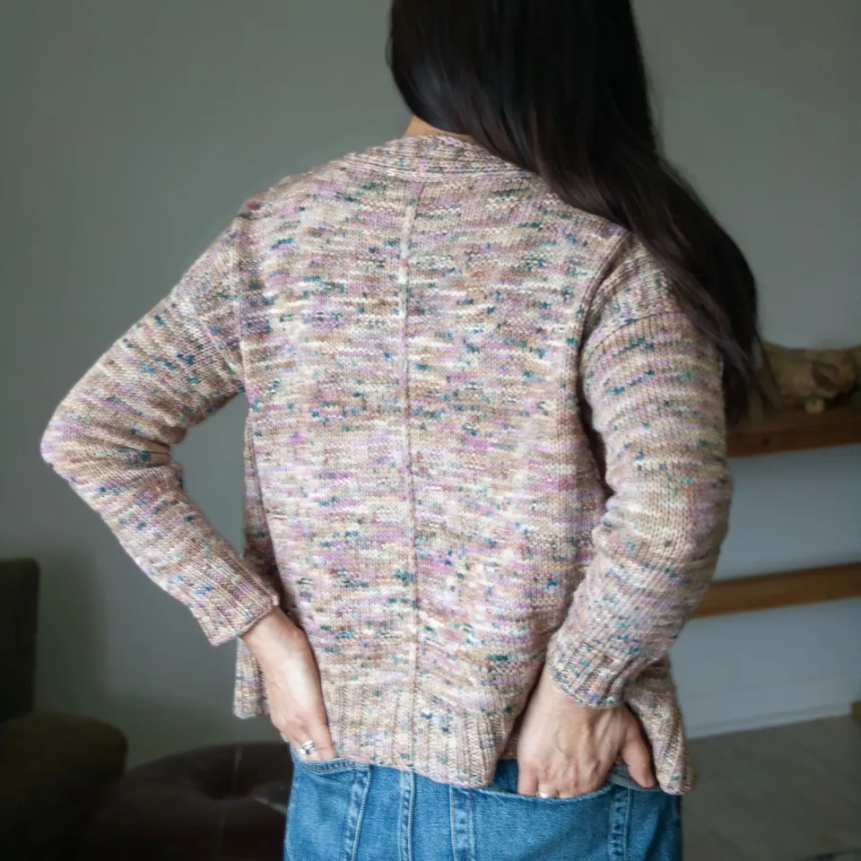 Madelinetosh Cactus Bloom Strickanleitung Cardigan PDF