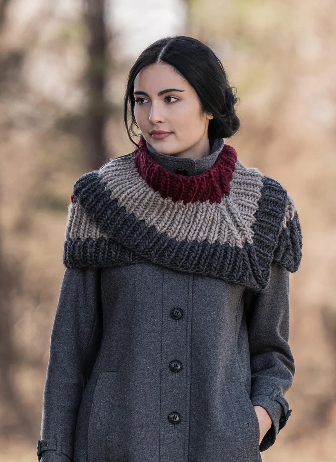 Blue Sky Fibers Classic Fletcher Cowl Strickanleitung Loop