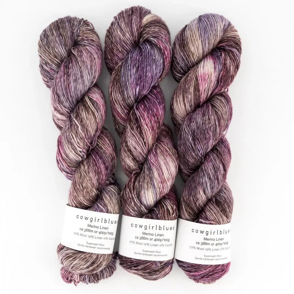 Cowgirlblues Merino Linen All the Single Ladies Wolle bunt