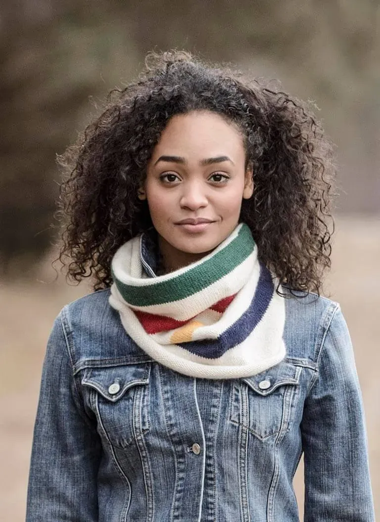 Blue Sky Fibers Albany Alpaca Cowl Loop Anleitung gratis